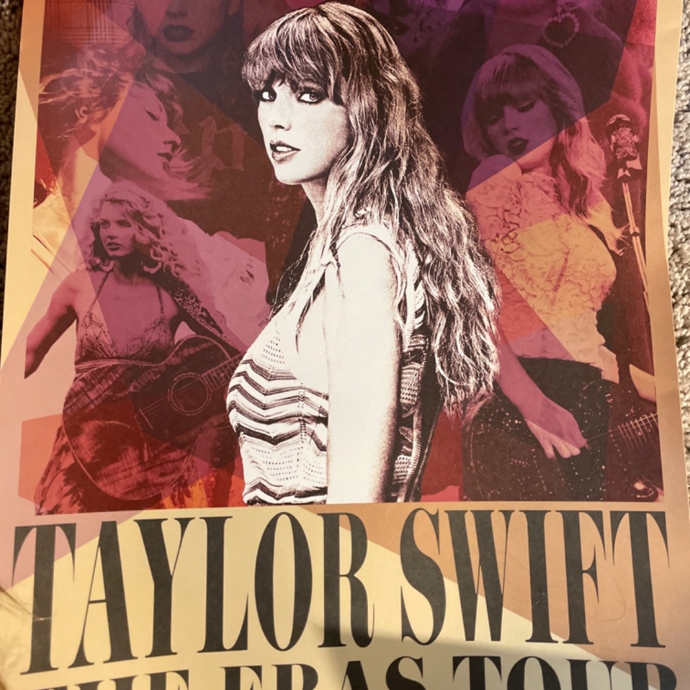 EXCLUSIVE ERAS TOUR TAYLOR SWIFT POSTER. Houston Texas
